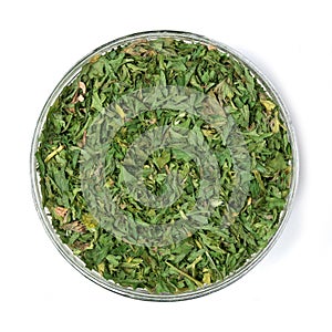 Spice Top View â€“ Dry Minced Parsley â€“Â Prezzemolo secco